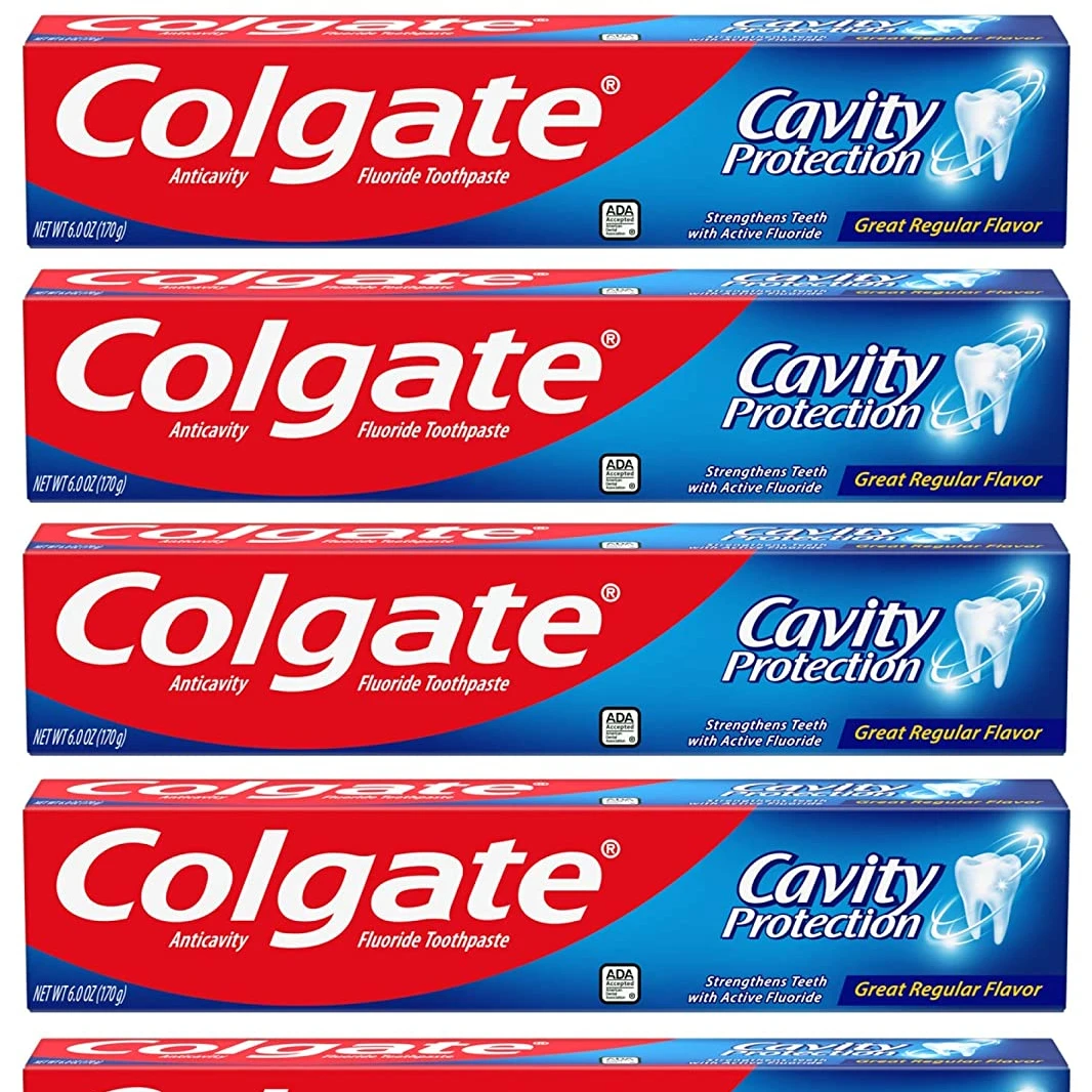 colgate fluoride toothpaste