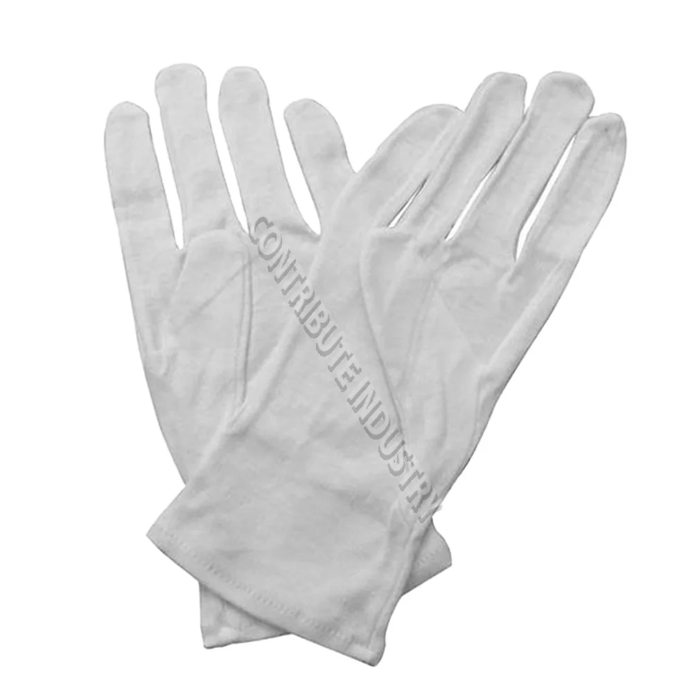 Cheap good quality Glove work man point gloves Cotton gloves