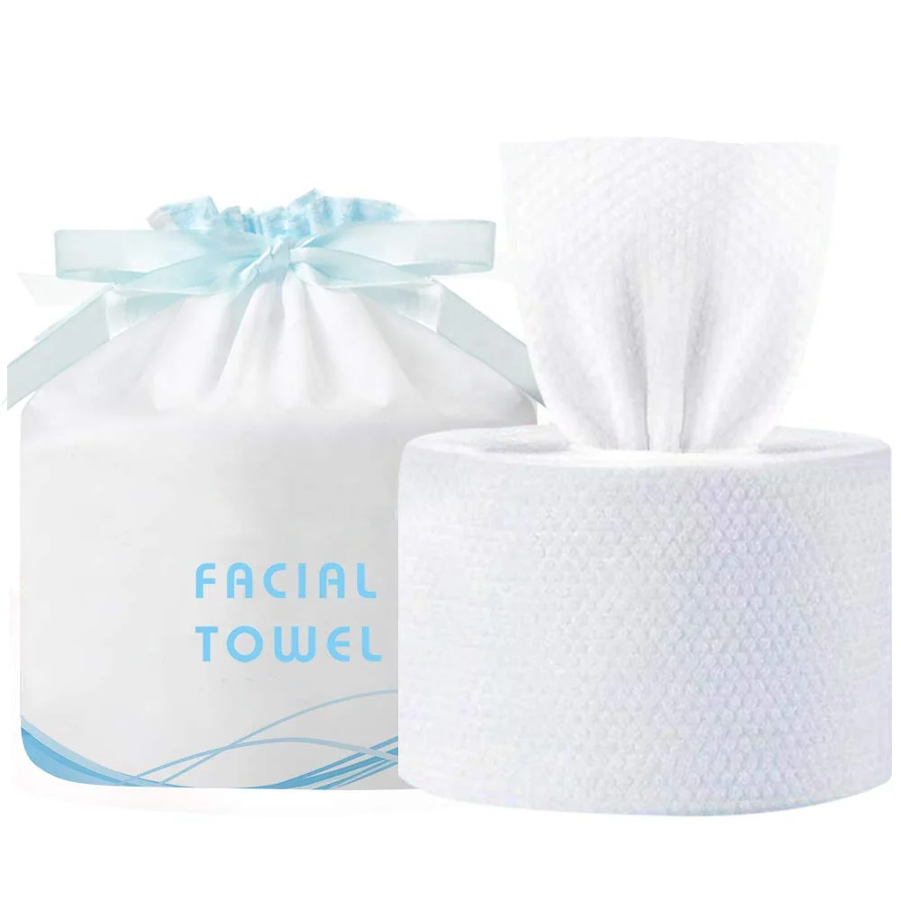 
Disposable Face Towel Soft Facial Tissue for Sensitive Skin Non-Woven Fabric Dry Wipes Cleansing Make Up Remover 