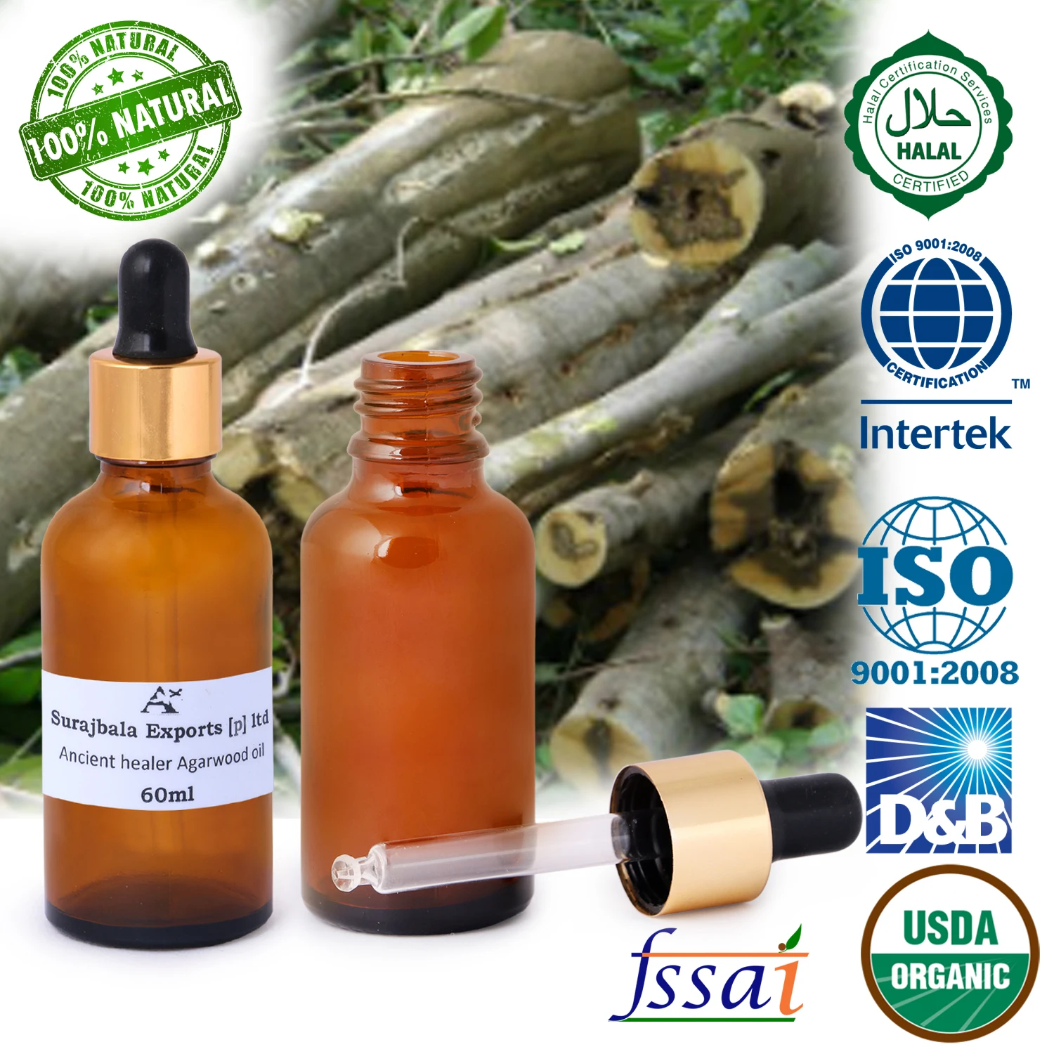 Ancient Healer 100% Pure Agarwood oil