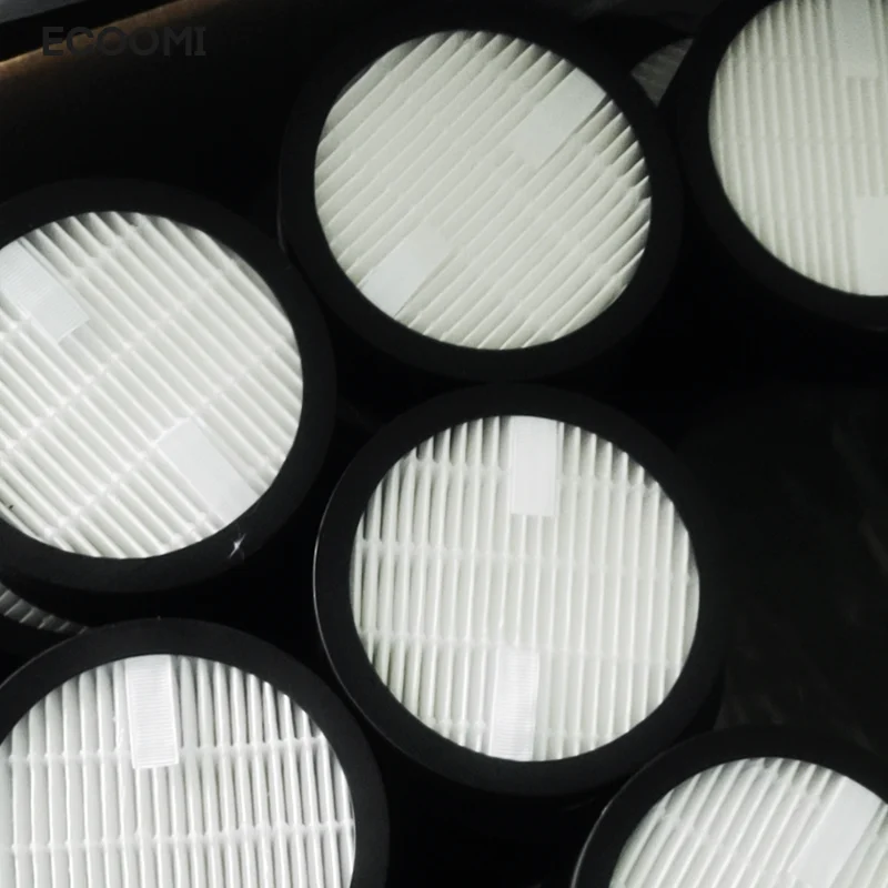 Replacement Customized Round shape activated carbon air filter sheet HEPA H13