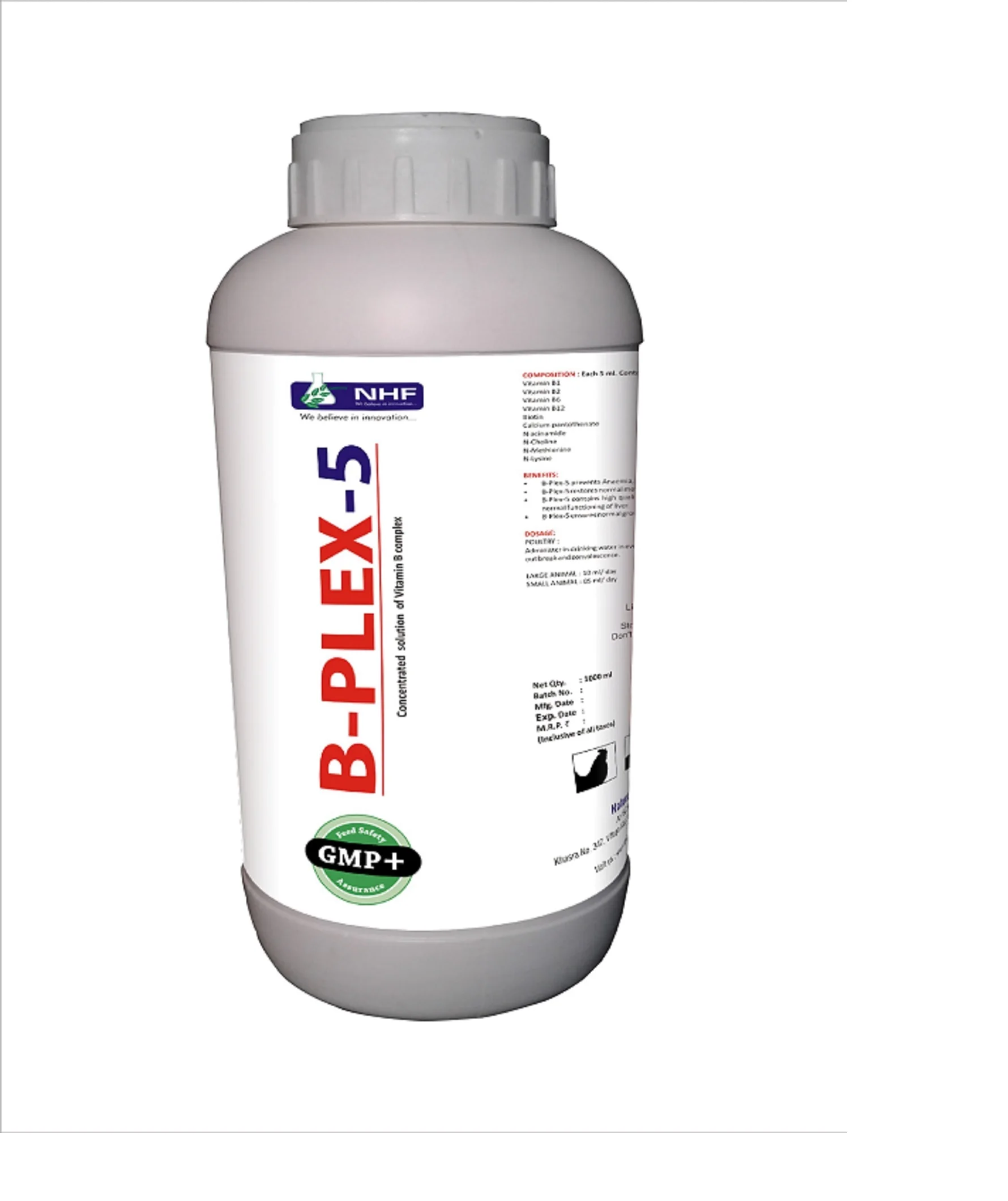 B Complex Multivitamin with Essential Amino Acids For horse and Cattle supplement