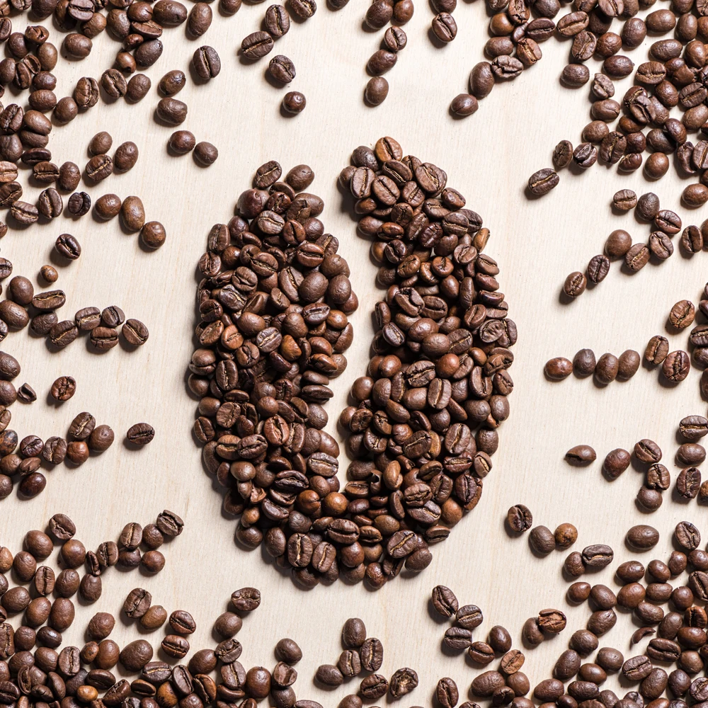 Premium quality Castorino Italian Whole Bean Coffee 1 kg DECAFFEINATED and 1 kg SUPERBAR in Doypack for home / HO.RE.CA.