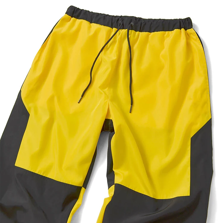  Мужские тренировочные брюки с эластичным поясом длинные спортивные штаны из нейлоновой ткани сетчатой подкладкой для мужчин