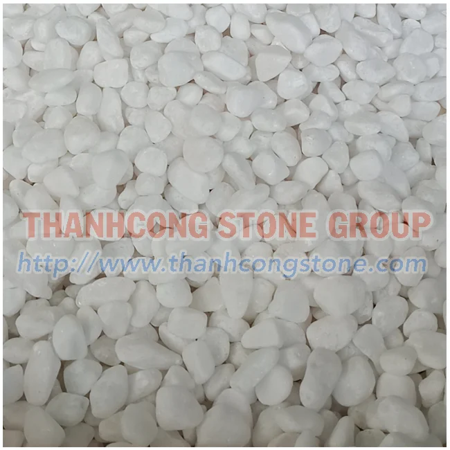 New Product Milky White Pebble Stone High Quality Made In Viet Nam