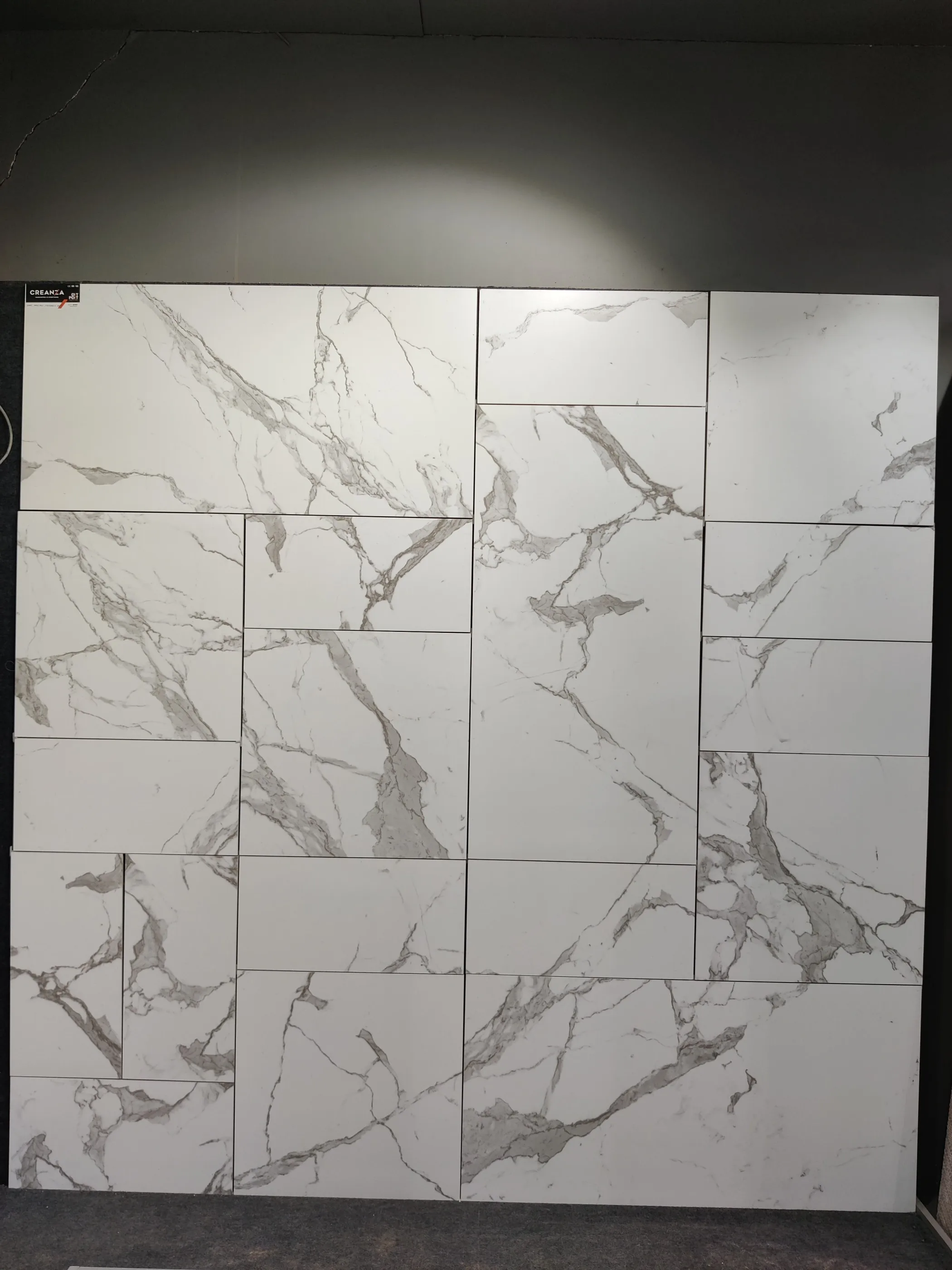 Мраморная плитка керамическая глазурованная для напольного покрытия дома с глянцевым покрытием 600x1200 мм