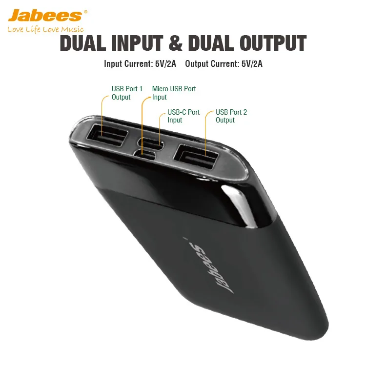 2020 Best Corporate Gift 10000mAh Battery Backup Power Bank with LED Laser Engraved Logo Lights Up to Highlight Your Brand