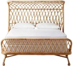 
Real Luxury Bamboo Bed and Nightstands Bamboo Top Rank Quality Low Price for bedroom from Viet Nam distributor 