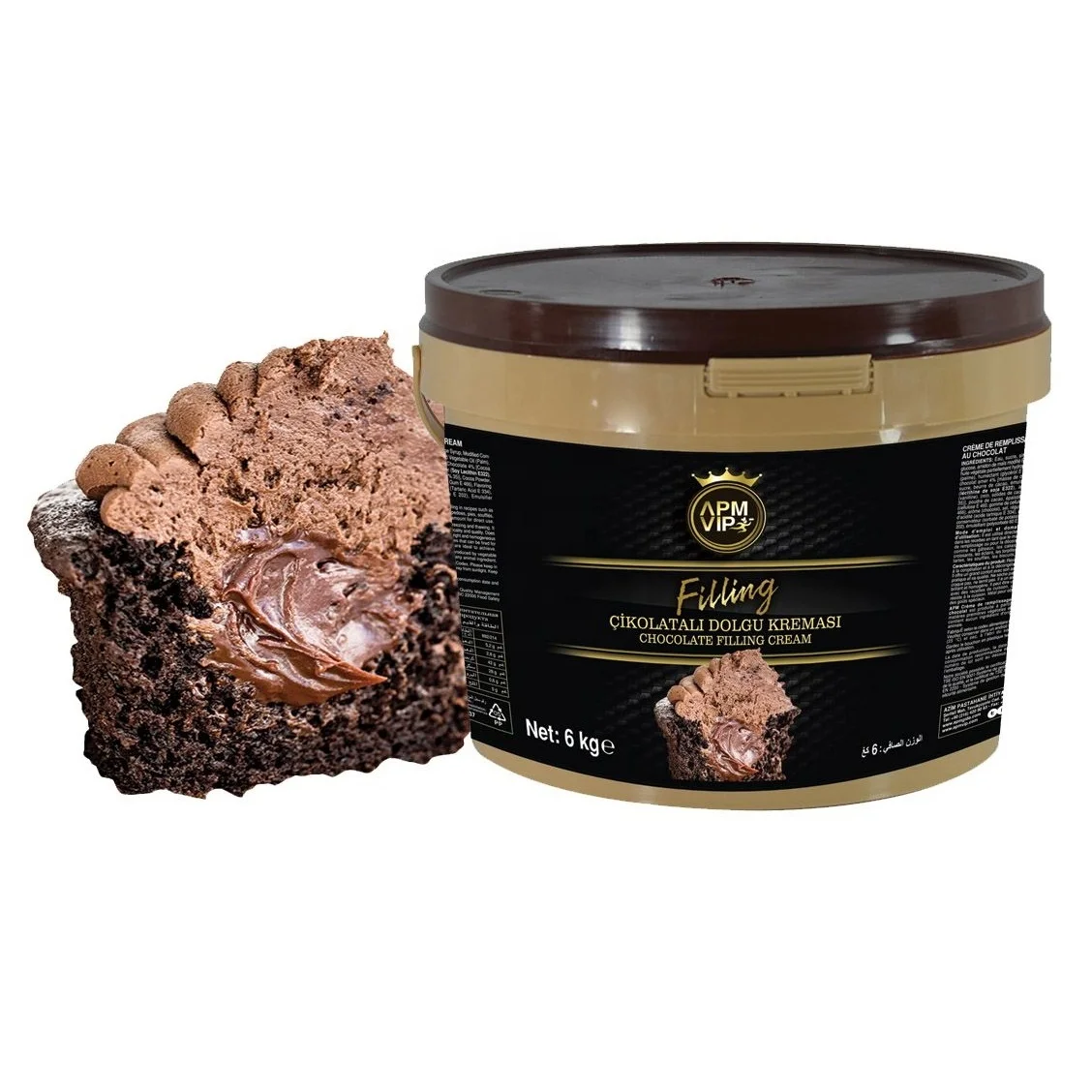 High Quality Certified VIP Chocolate Filling Cream (Cream Filling) For Pastry Sector And Related Industries From Turkey