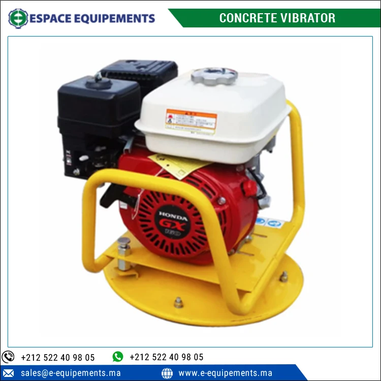 Leading Exporter of Excellent Performance Semi-Dry Concrete Type 3600 rpm Speed Gasoline Concrete Vibrator at Best Price