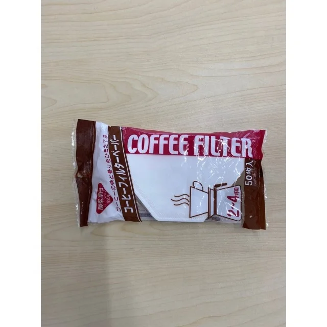 Made in Japan Disposable Coffee Filter for Household, Commercial Use Coffee Filter Sheet 50 sheets / pack