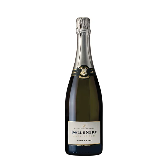 Bollenere - Top Quality Sicilian White Sparkling Wine Blanc de noir Brut Vino Spumante di Qualita VSQ 12 5% 75