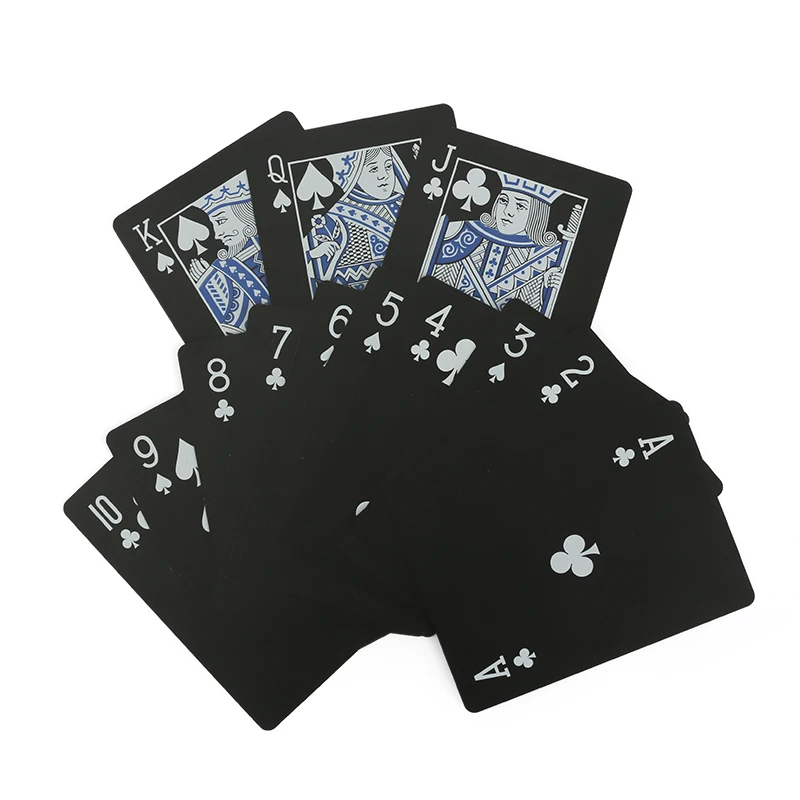
Custom Logo Printing Picture Game PVC Materials Playing Paper Poker Cards 
