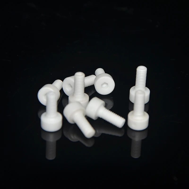 Customized Machining M6 Zirconium Oxide Ceramic Thread Rod
