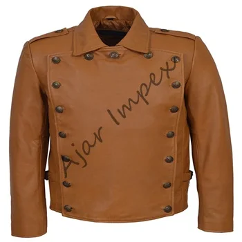 
Mens Stylish Real Leather Jacket For Gents 