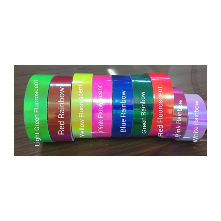 Wholesale Bulk Pink Morph Holographic Baton Hula Hoops Tapes