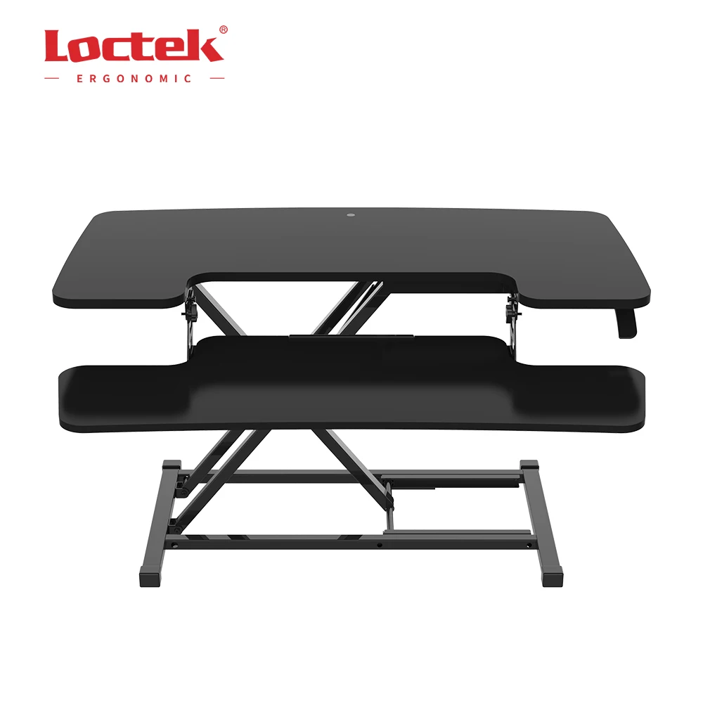 Economical Gas Spring Sit Stand Desk Converter Loctek MT127M