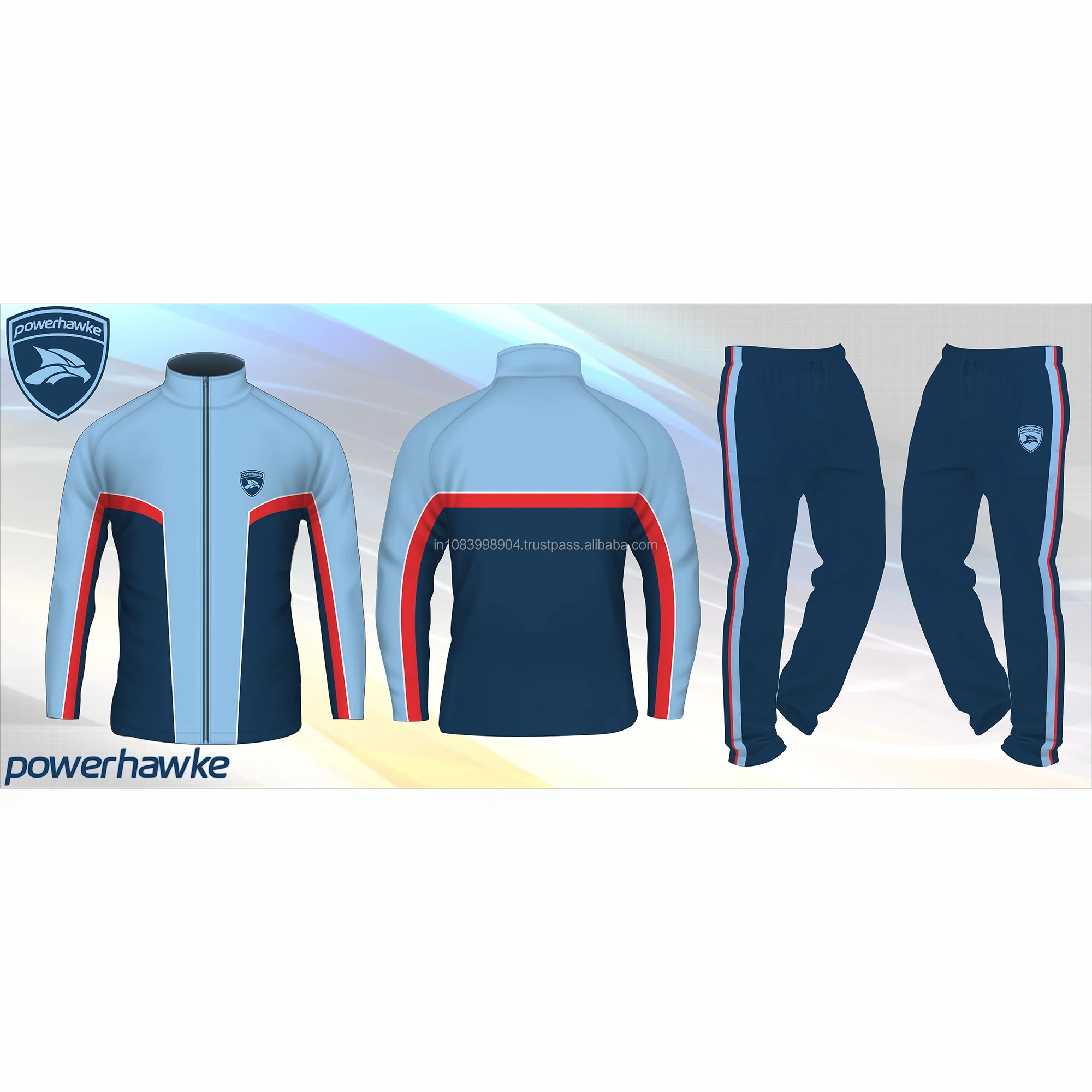 Wholesale custom logo men sweat suit sets jogging suits custom soccer cricket tracksuits for men