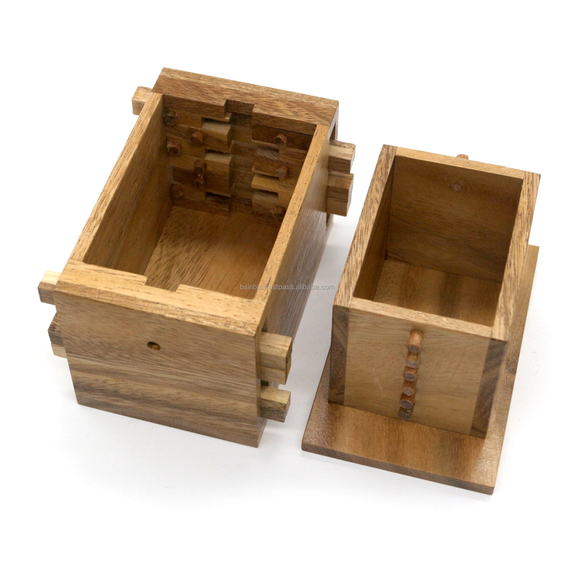 2023 new product novelty gifts Safe box A Brain Teaser Challenges Money Box Puzzles with Secret Lock Wooden Designs