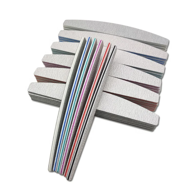 Пользовательский логотип Zebra Professional 100 180 пилка для ногтей с