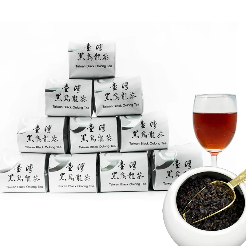RTS 1KG Tea Taiwan Dark Oolong Tea Black Oolong Mature Fruit Taste High Quality  Customized Package Accept