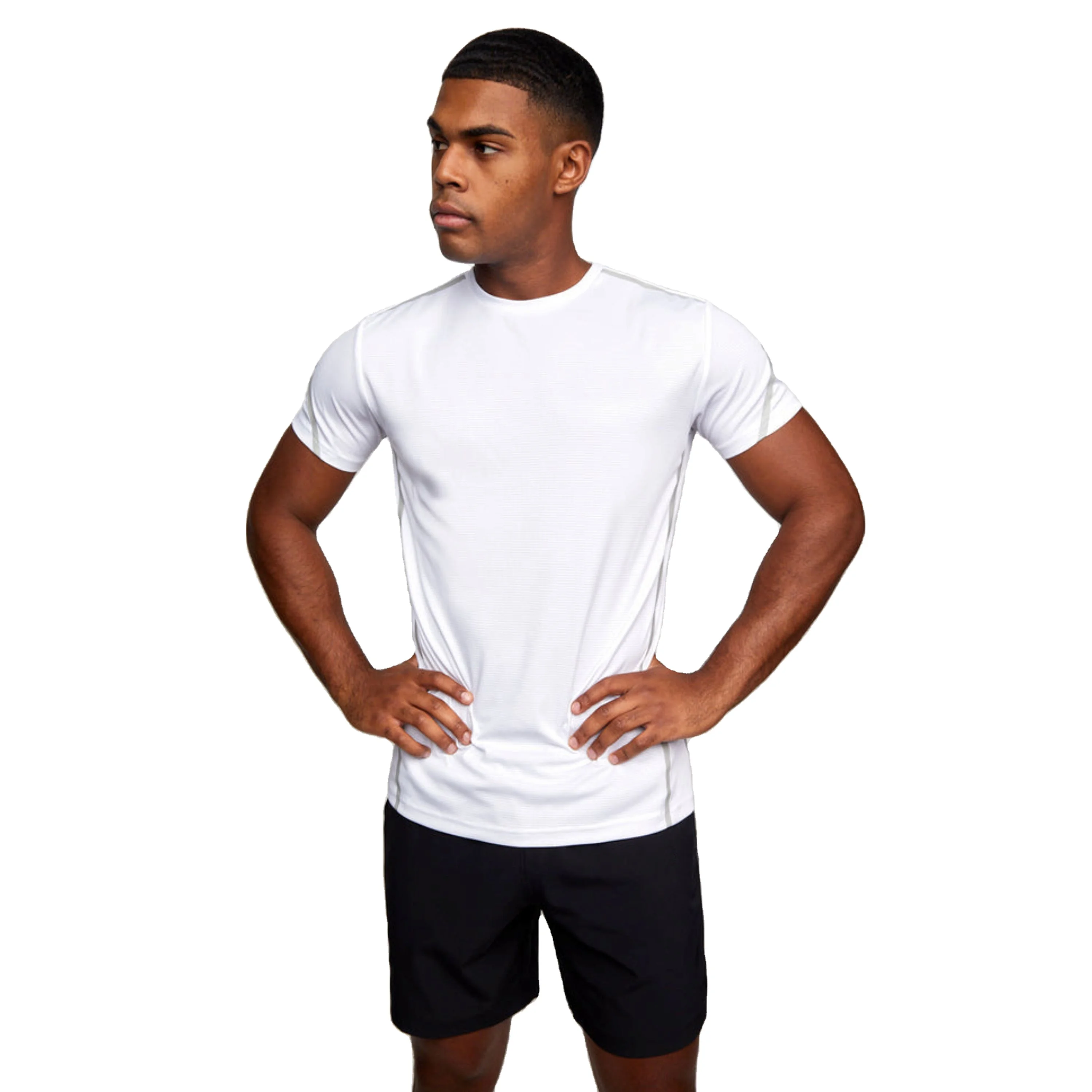 High quality short sleeve shirts for men 100% cotton heavy white t-shirt oversized sports wear tshirts blank t shirts