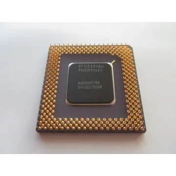 Керамический процессор PENTIUM PRO с золотым штифтом