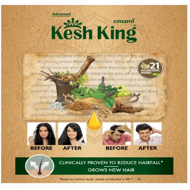 Kesh King Hair Oil Conditioner Shampoo Hair Growth Ayurveda Onion Hair Oil Onion Shampoo