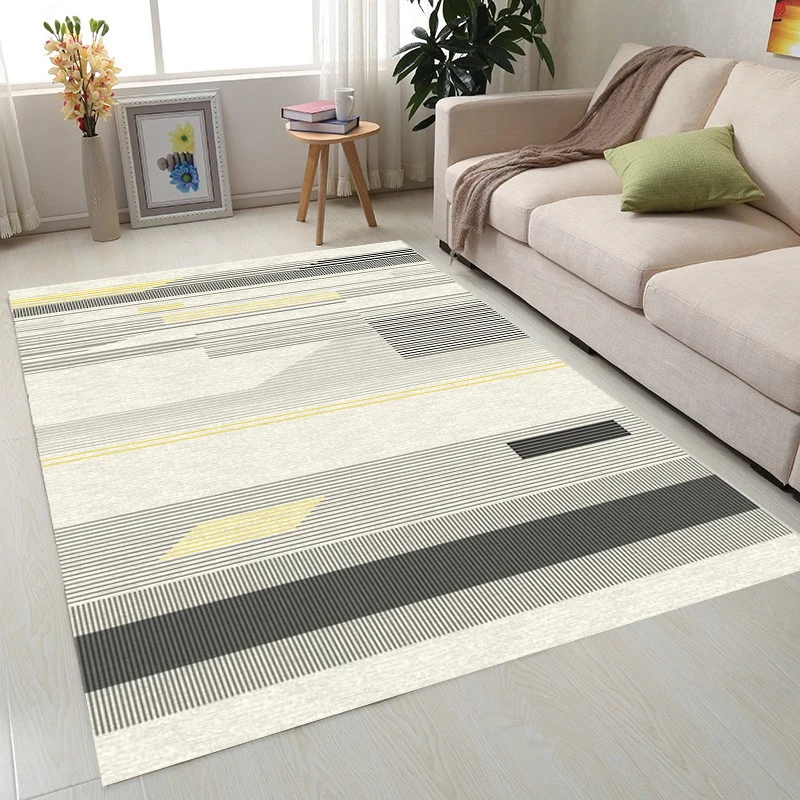 Фабричная поставка мягкие ковры современный скандинавский центр ковер для гостиной SHI001