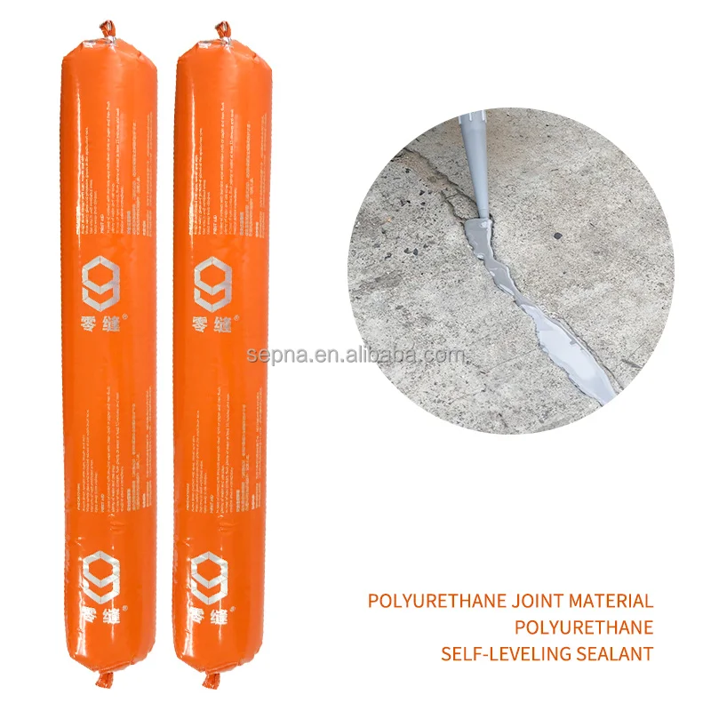 single component self leveling polyether urethane waterproof sealant for epoxy floor square wall pipe wharf basement