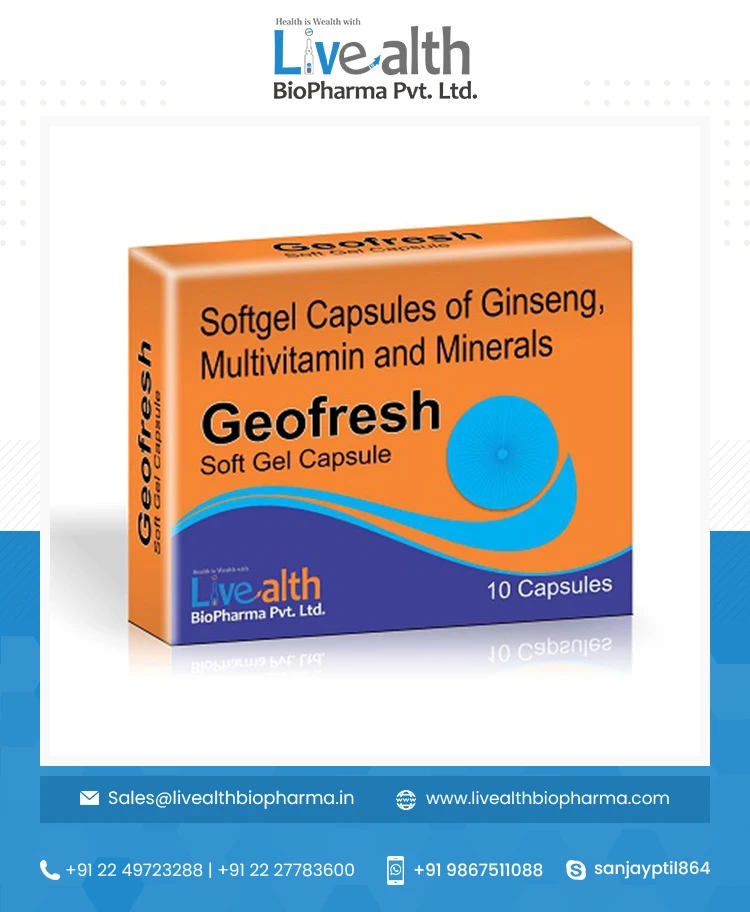 Лекарственная фабрика поставка капсул Sofi Gel Geofresh купить у надежного экспортера