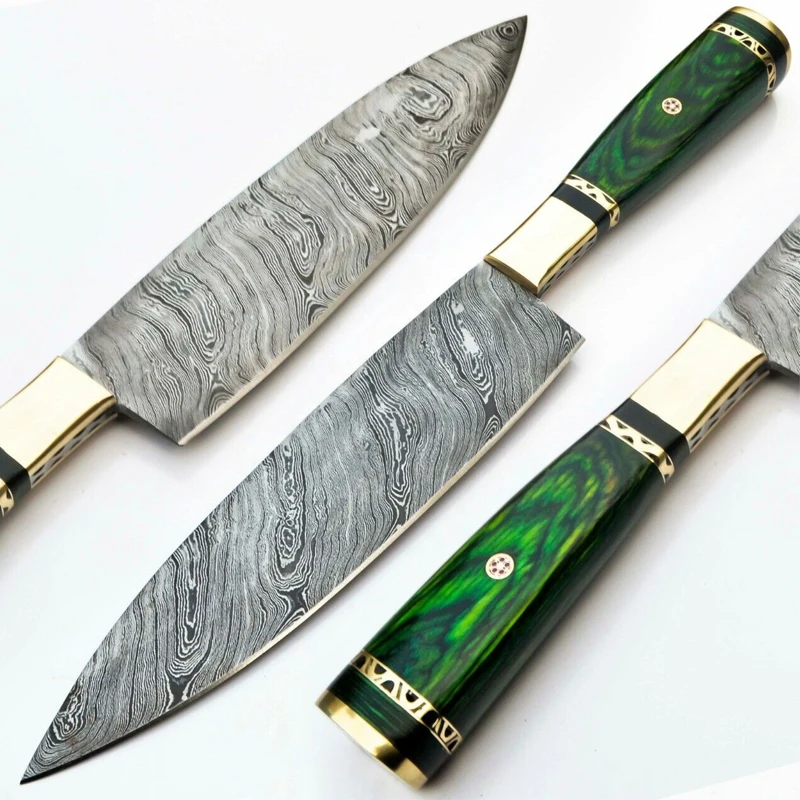 Wholesale Custom Professional G10 Handle 8 Inch 67 Layers vg10 Damascus Steel Chef Knife Kitchen Knife