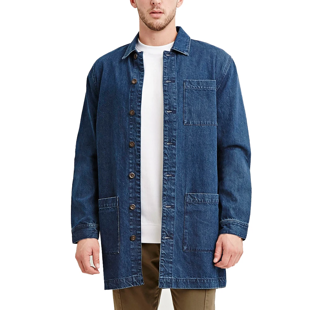 
Pakistan Made Best Price Denim Jackets - Wholesale Denim Jacket Men Cheap Light Color Denim Jacket 