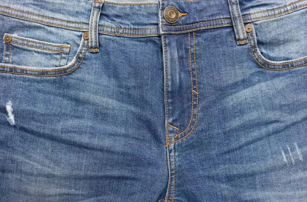 Men jeans spring and autumn straight tube washing sustainable spandex process casual pants trousers collection from Bangladesh