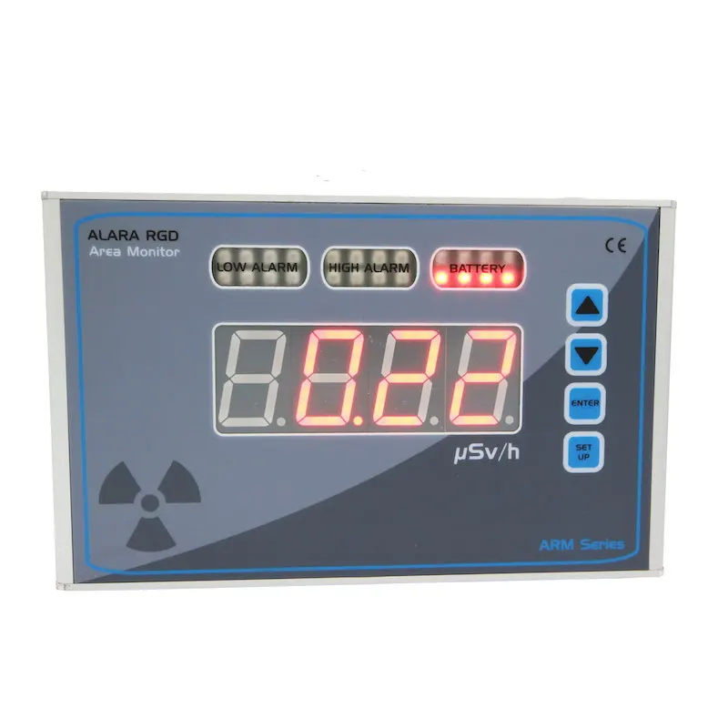 ARM-5P Series Professional, Radiation Area Monitor with  External Probe For Gamma and X-ray with energy compansated GM tube