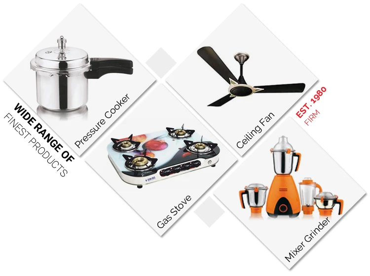 
Reputed Manufacturer of Best Quality Pressure Cooker at Low Market Price 