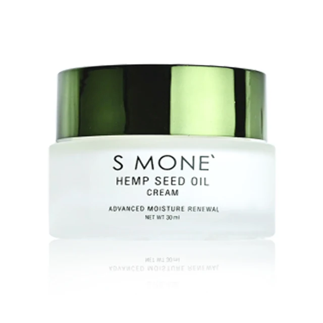 Natural Bio HEMP SEED OIL CREAM Deep Nourishing Cream Restore Skin Firmness Reduce Appearance of Aging Marks Skins Radiance
