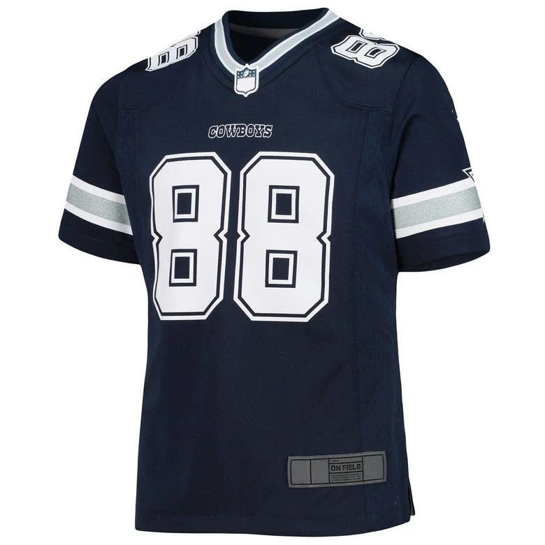 Custom Girls Youth CeeDee Lamb Navy Dallas Game Jersey American Foot Jersey Customization OEM Sports Wear Service
