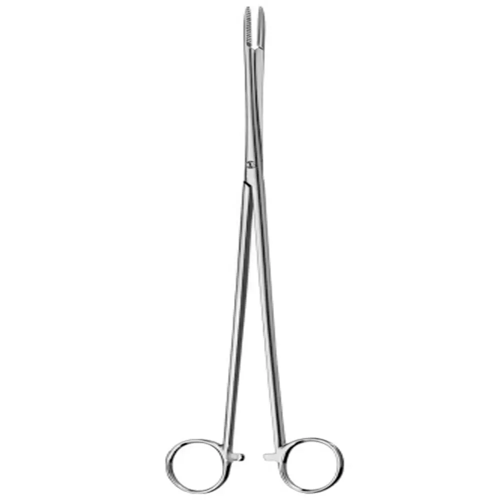 PELKMANN Uterine Dressing Forceps 260MM  Stainless Steel Surgical Forceps for Uterine Curved Uterine Forceps