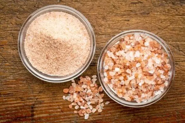  Пластиковая банка 5 0 фунтов (2 26 кг) с гималайской светло-розовой солью грубой 1-2 мм