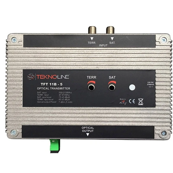 Optical Transmitter CATV SAT RF+IF 1310 nm