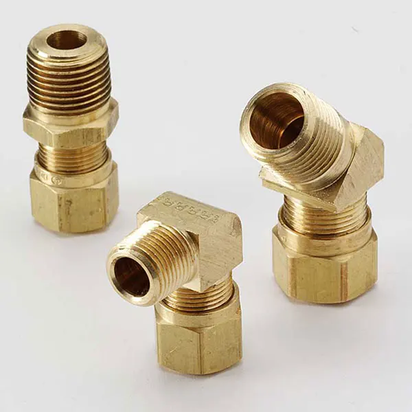 Direct supplier Korea Hyosung Material pipe fitting 45 degree reducer elbow Customize brass fitting metal connector