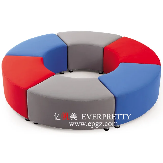 Combined Design Round Shape Hospital Rest Room Resting Sofa