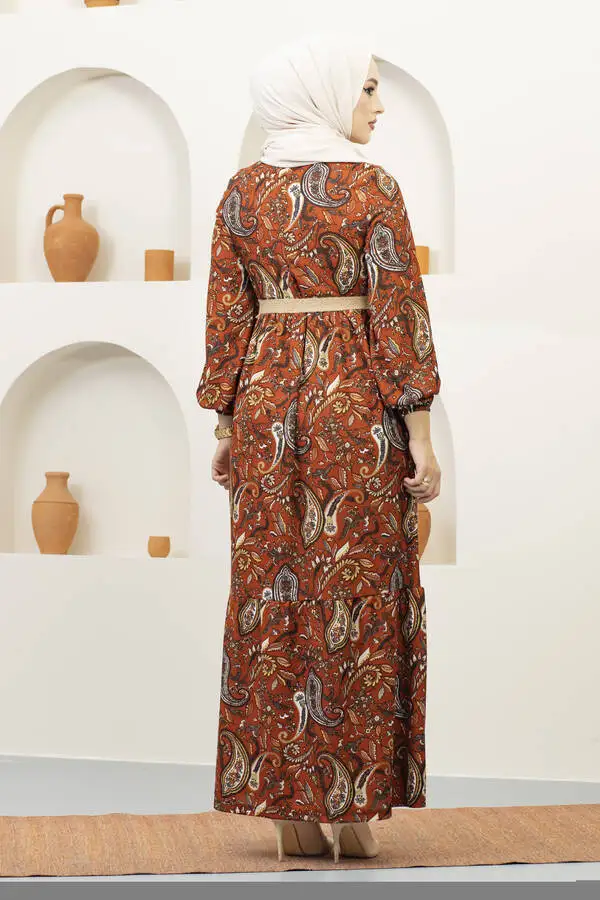 2022 новый сезон скромная модная абайская Туника хиджаб платье шаль в этническом стиле дизайн Исламская одежда турецком