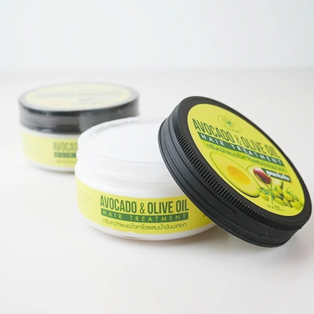 Wholesale OEM Premium Natural Avocado and Olive Oil Hair Treatment Low MOQ Hair treatment Thailand