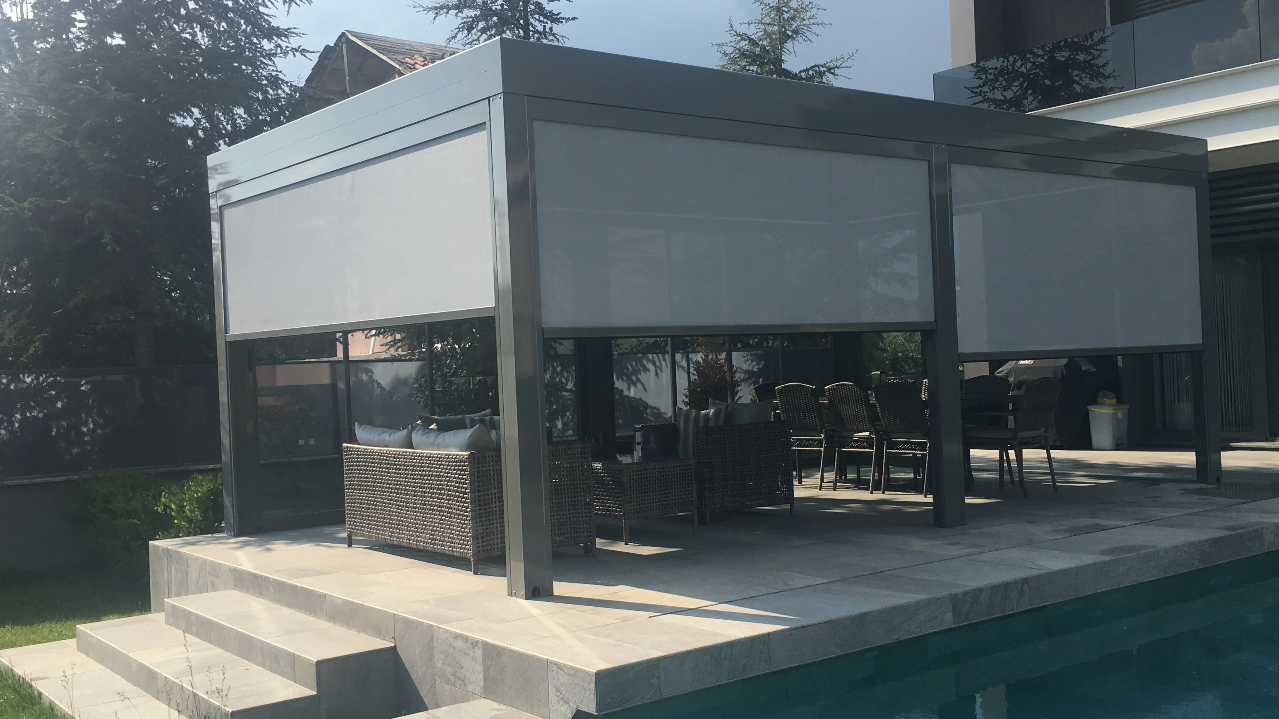 
Pergopanel - Bioclimatic Ceiling - Aluminum Pergola 
