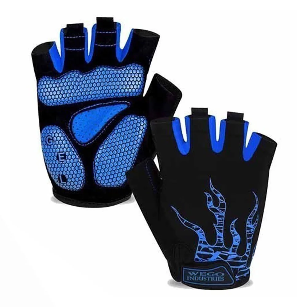 Good Quality Half Finger Gloves Bike Sports Gloves Breathable Racing MTB Bicycle short finger Cycling Gloves for Unisex