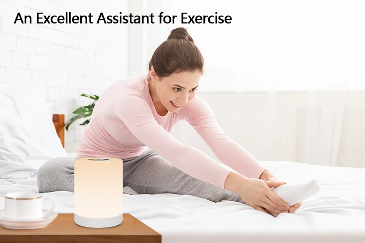 LED Nursery Night Lights for Kids USB Rechargeable smart touch colorful light Lamps  baby night light desk lamp for home