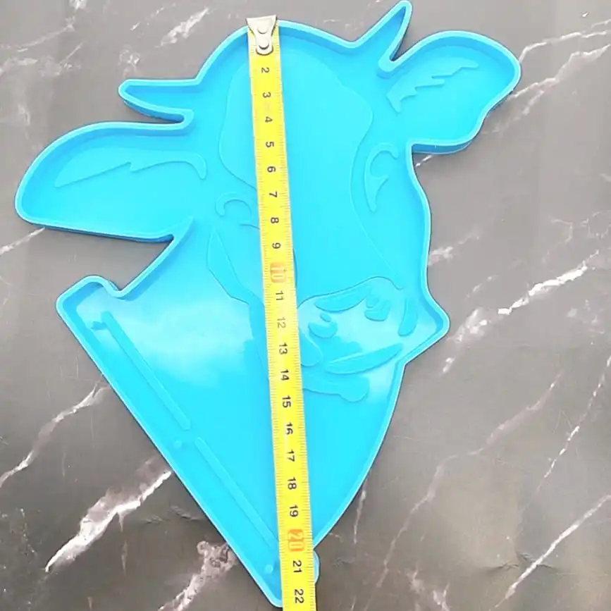 DIY farm cow head decoration hanging painting cow wall sticker DIY cow silicone mold diy crystal drop Yealink