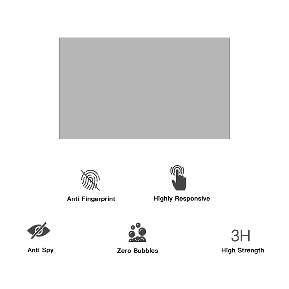 LFD214 Privacy filter wholesale screen guard protector film For Universal Laptop 12.5inch Computadora table pz screen protector